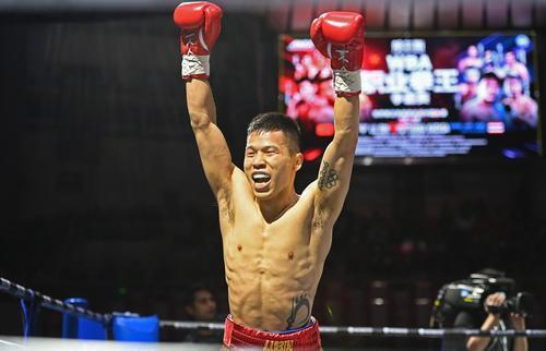 “汗都没出”就赢了，吕斌轻松KO泰国对手，夺得WBA国际金腰带